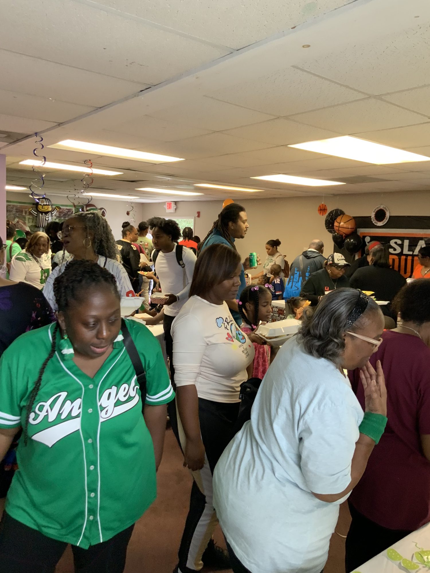 Church family fellowship event